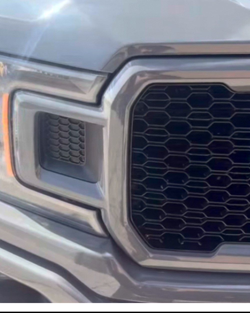 Ford F-150 — Front grille decon, after GlossPoint detailing